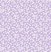 Daisy&Lilly- Floral Clusters,Light Purple (Sold By 1/2 Meter)